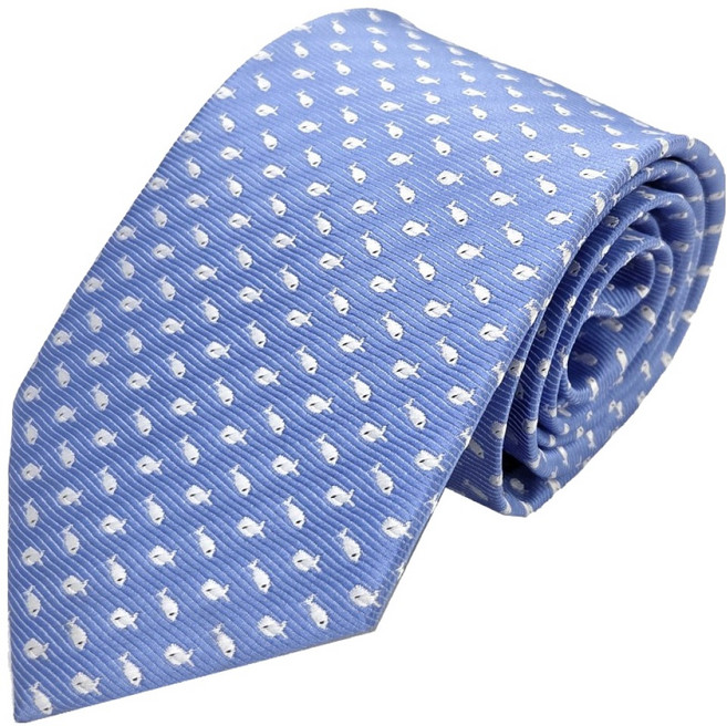 엘르 패션 넥타이 아쿠아