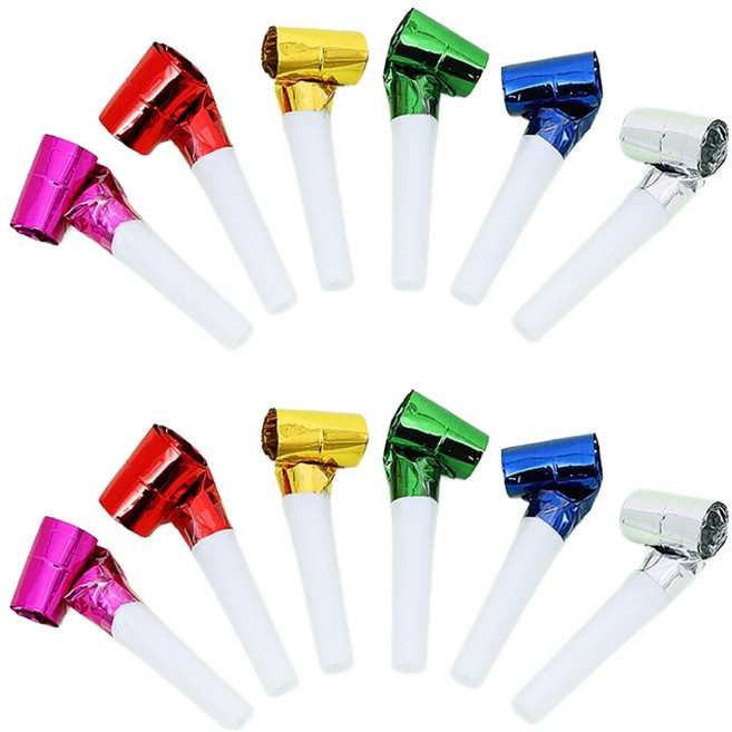 조이파티 블로우아웃 코끼리나팔 6종 세트, 레인보우, 2세트