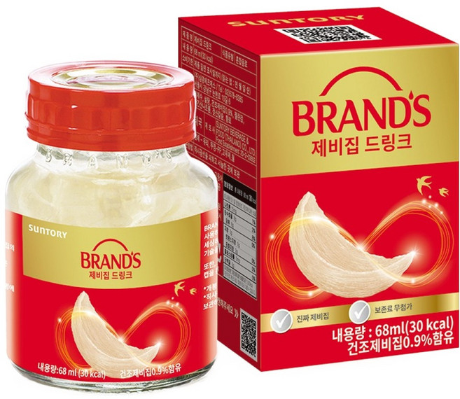 BRAND'S 白蘭氏 三得利 燕窩飲, 1個, 68ml
