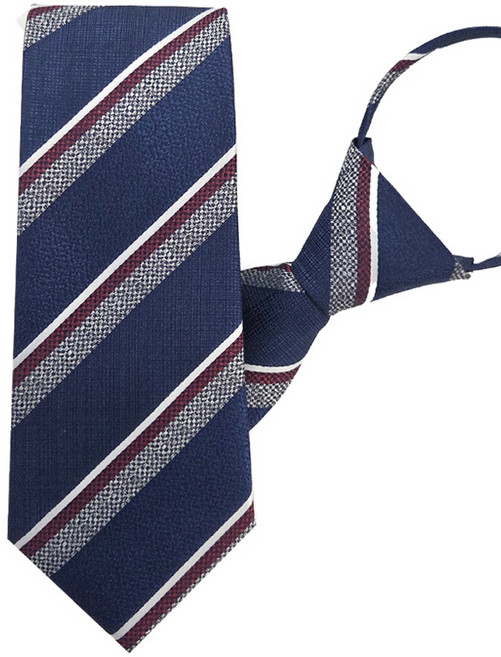 엘르 패션 자동 지퍼 넥타이 비브라폰