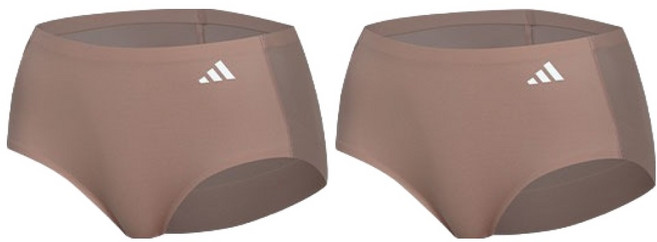 아디다스 빅사이즈 포함 여성용 통기성 퓨징 노라인 헴팬티 2종 세트