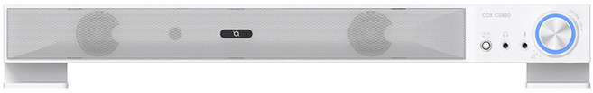 COX 6W USB 사운드바, CSB30, WHITE
