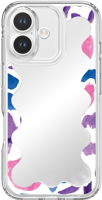 모란카노 퓨어쉴드 투명 지니어드 디자인 미러 체인지 스킨 휴대폰 케이스