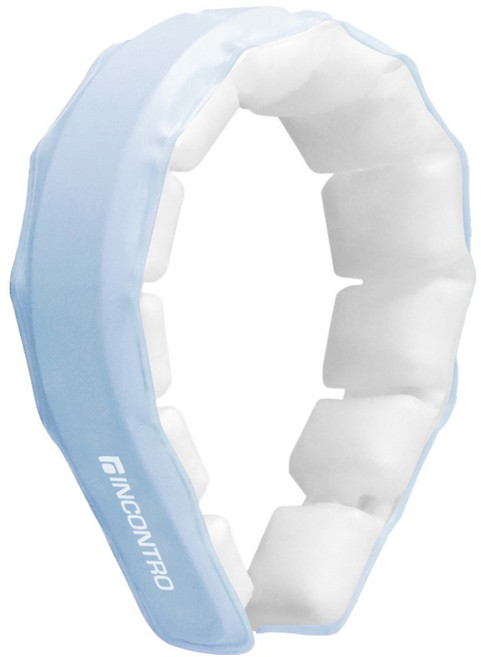 인콘트로 스마트 아이스 와이드 18도 넥밴드, 하늘색, 1개