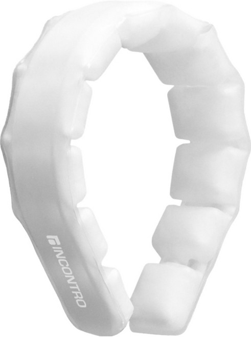 인콘트로 스마트 아이스 와이드 넥밴드 넥쿨러 18도, 백색, 1개