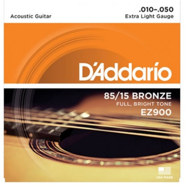 다다리오 심로악기 어쿠스틱 스트링 431121, 1개, EZ900