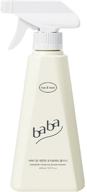 바바디토 깨끗한 토이 앤 매트 클리너, 400ml, 1개