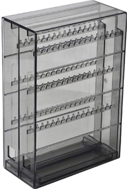 레드케비넷 대용량 귀걸이 보관 케이스 BRP165, 그레이, 1개