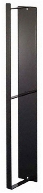 Joeki 衣架收納架 雙層磁吸款, 黑色, 1個