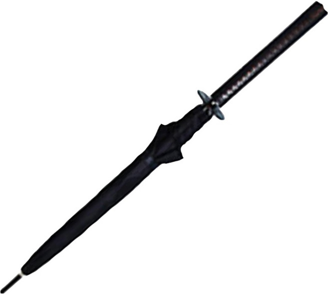비에이비오 재미있는 우산 FAKE UMBRELLA 사무라이 칼, 1개