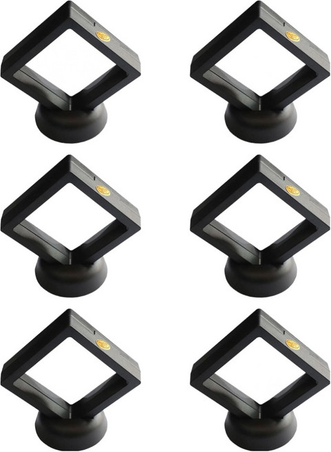 비에이비오 기념 주화 전용 디스플레이 케이스 스탠드형, 혼합색상, 6개