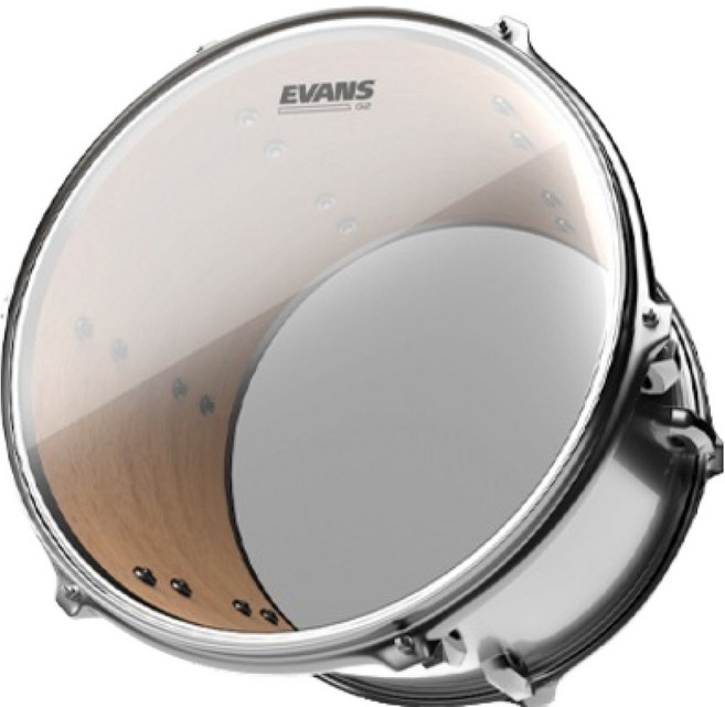 다다리오 691027 에반스 클리어 타입 드럼헤드 탐탐 스네어 겸용 TT16G2, 1개