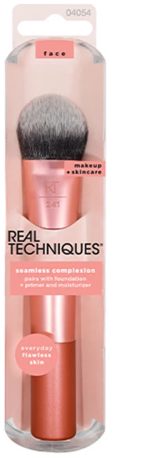 리얼테크닉스 심리스 컴플렉션 브러쉬, 혼합색상, 1개 - 쿠팡