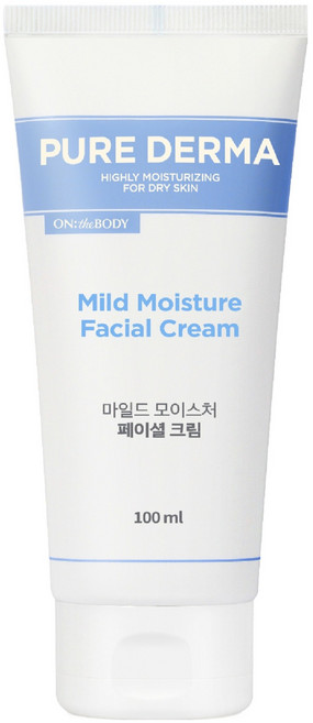 온더바디 퓨어더마 마일드 모이스처 페이셜 크림, 1개, 100ml