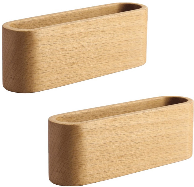 코히모 우드 명함꽂이 5W0185, 2개, 1단