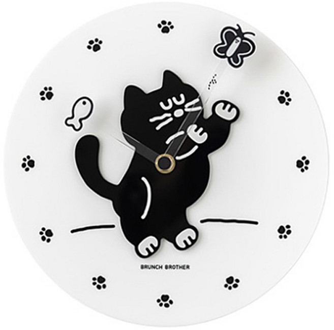브런치브라더 로마네 Brunch Brother 아크릴 벽시계, 모그리 캐치
