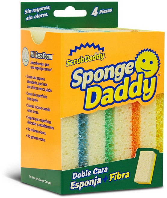 스크럽대디 스펀지 대디 4종 세트, 4개입, 1개