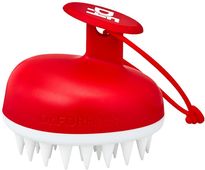 Dr.FORHAIR 頭皮毛孔角質深層清潔去角質洗髮梳, 1個, 混合色