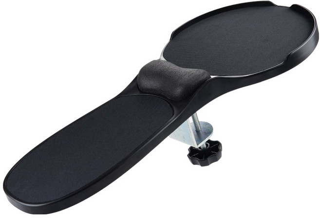 컴스마트 Coms 마우스패드 팔 받침대 팔걸이 책상의자 거치대 스탠드 DJ519, 1개