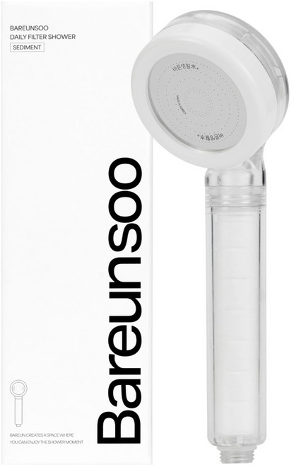 바른생활수 데일리 필터 샤워기, 1개