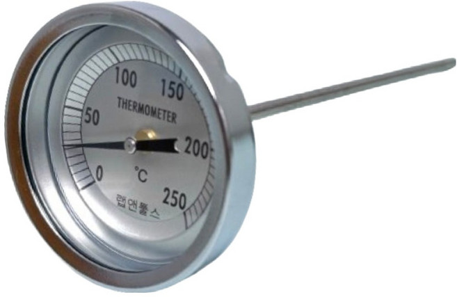 랩앤툴스 산업용 바이메탈 온도계 150mm, 1개