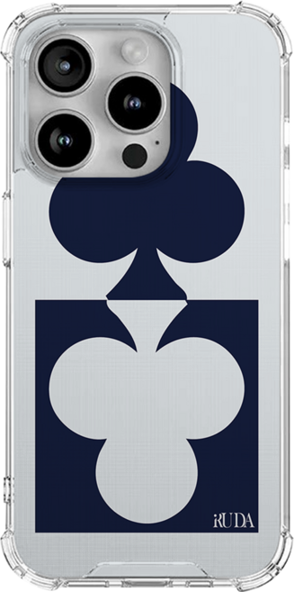 이루다 플레잉카드 투명 범퍼 젤리 휴대폰 케이스