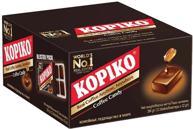 코피코 커피맛 캔디 블리스터 팩 12p, 384g, 1개 - 쿠팡