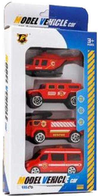 키저스 고고 미니카 4종 세트, 소방차, 1세트