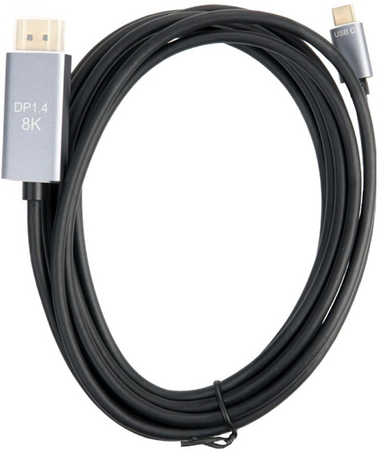 컴스 USB 3.1 Type C to 디스플레이포트 변환 케이블JA035, 1개, JA035, 3m