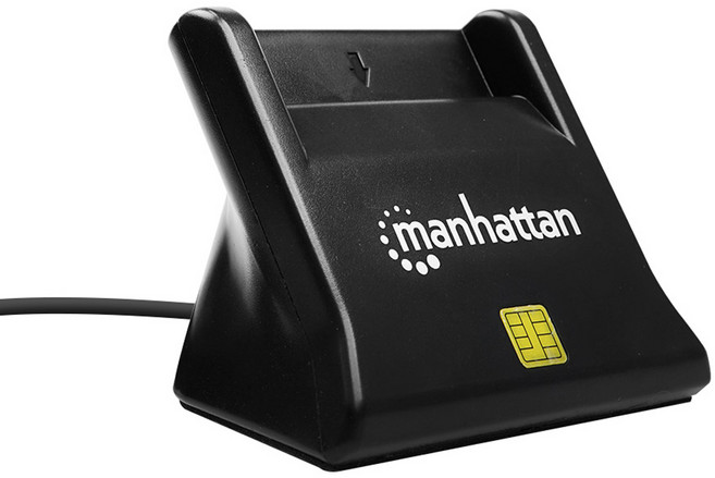 맨해튼 컴스 USB 2.0 스마트 IC카드 리더기, IC202, 1개