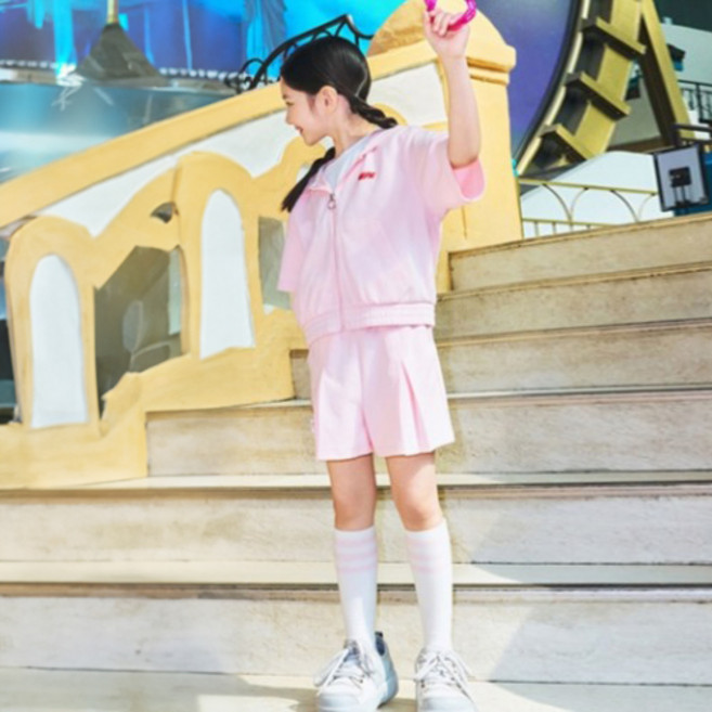 네파키즈 여아용 LTT 그래픽 럭키 3 IN 1 상하의 세트