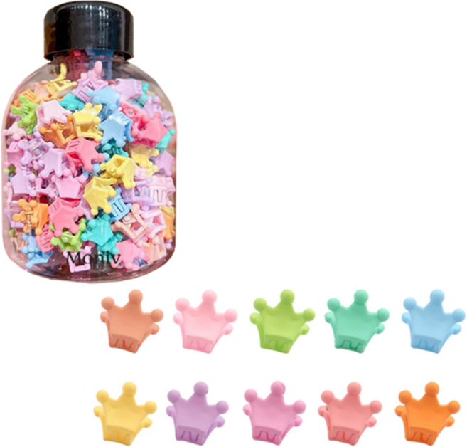 모니브 미니 집게핀 100p + 용기 세트