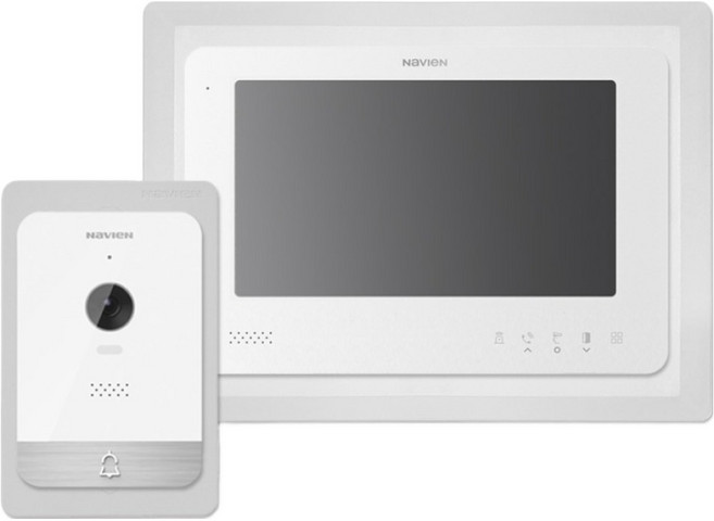 나비엔 비디오폰 아날로그 인터폰 풀세트 NVP-1032, NVP-1032(화이트)