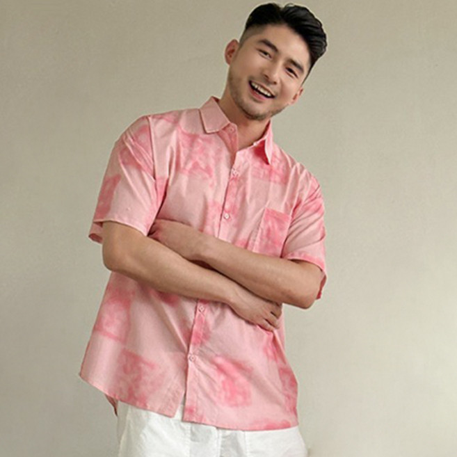 Little rabbit 男士 C Rosy Day 親子裝襯衫