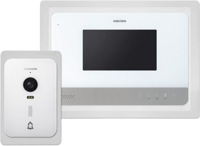 NaVIeN 影像電話 類比對講機 全套組 SAP-310, SAP-310(白色)