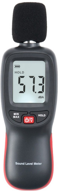 컴스 소음 측정기 소음계 테스터기 디지털 HD823, 1개