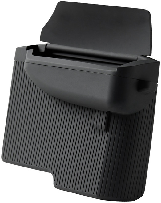 메이튼 팰리카빈 디 올뉴 팰리세이드 LX3 튜닝 용품 차량용 순정형 쓰레기통, 블랙, 1개