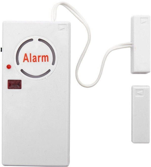 컴스 도어 알람 리모콘 120 dBi 현관 알림 차임벨 호출벨 경보기 ND660, 화이트, 1개