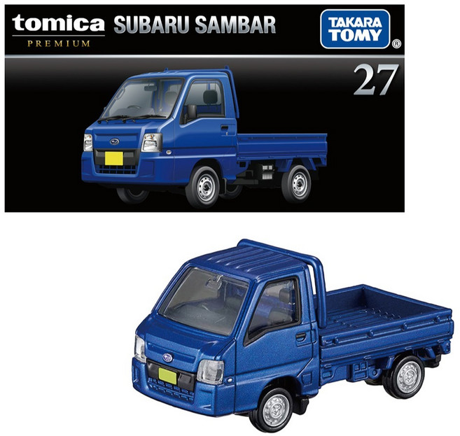 토미카 티아츠코리아 프리미엄 27 스바루 삼바 피규어, 1개