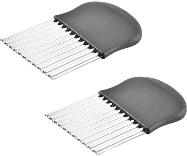 YOL 304 크링클커터, 실버, 2개