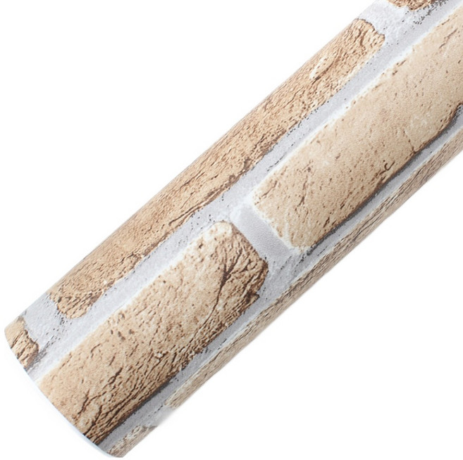 로즈로사 파벽돌 인테리어 필름 GM726, 브라운 그레이