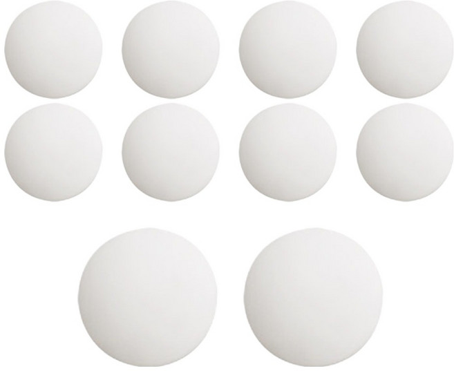 아이끌레 보이드 문콕 보호패드 라운드, 화이트, 10개