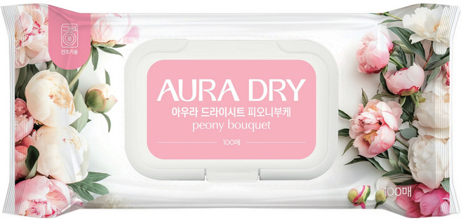 아우라 드라이시트 피오니부케 본품, 100개입, 1개