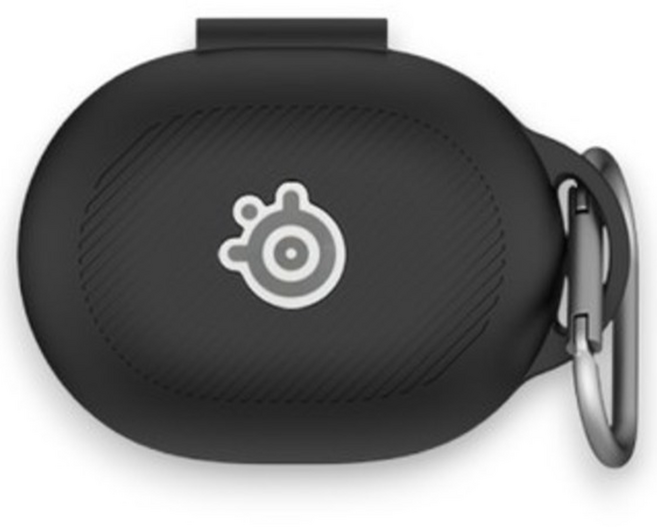 GRAYCO 스틸시리즈 아크티스 게임버즈 일체형 풀커버 케이스, 아크티스 게임버즈 전용 케이스, 블랙, 1개