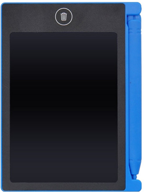 컴스 미니 메모보드 4.3형 전자노트 전자 메모패드 전자칠판 116 x 86 mm ID754, 혼합색상, 1개