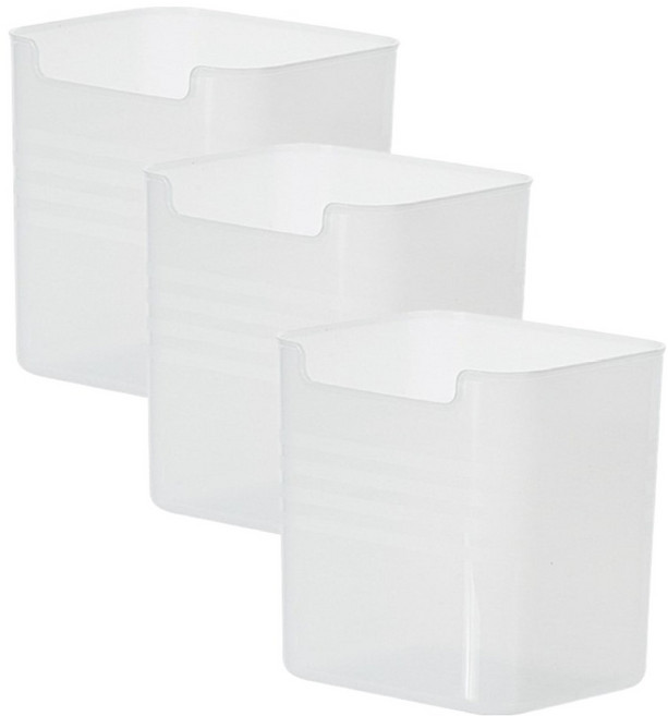 엔도브 다용도 주방 욕실 수납 정리함, 3개