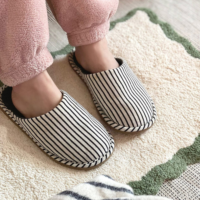 한일카페트 순면 베리 발매트, 아이보리그린