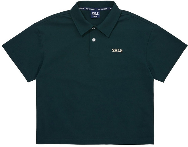 예일키즈 남아용 스몰로고 피케 반팔 티셔츠 YJCCPSE23315