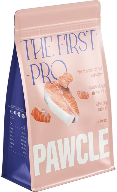 파우클 강아지 퍼스트 프로 LID 알러지 사료, 1kg, 1개, 연어 - 쿠팡