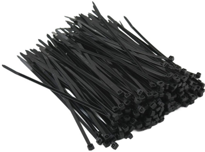 Coms 束線帶 白色 1000入 200 x 5mm CHS-5 T1683, 1個